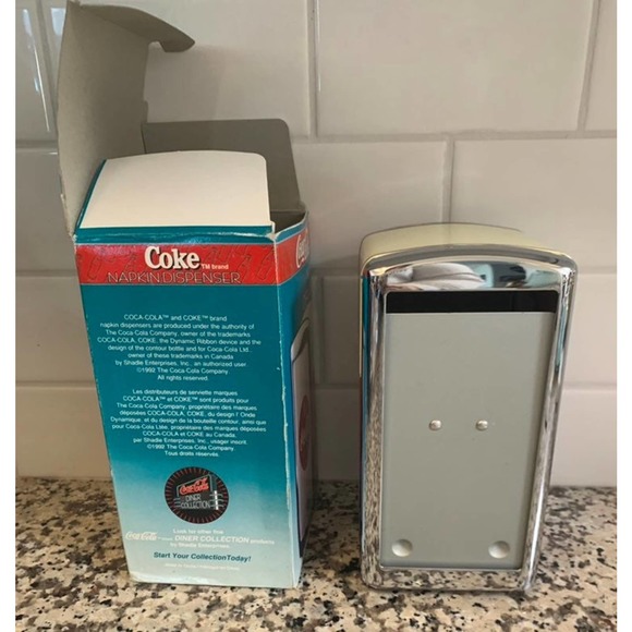 Coca Cola Collectable Napkin Despenser. Brand New in Box! - Picture 3 of 4